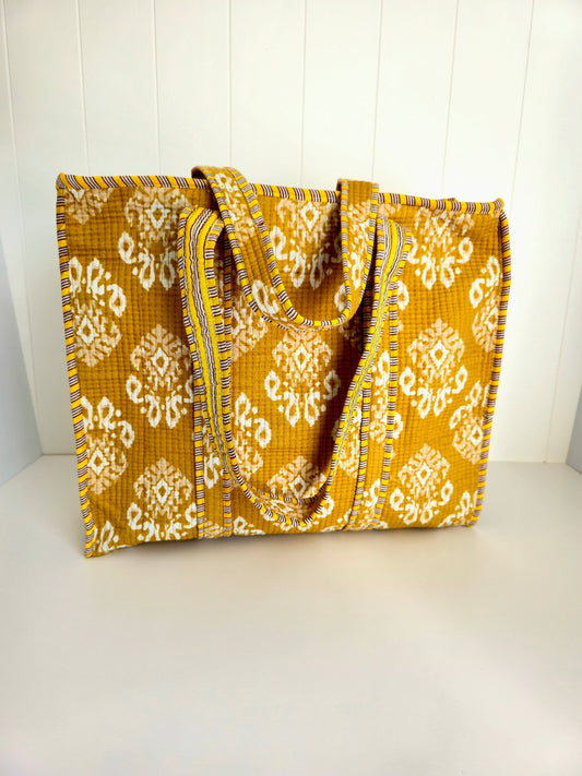 Royal Gold Tote