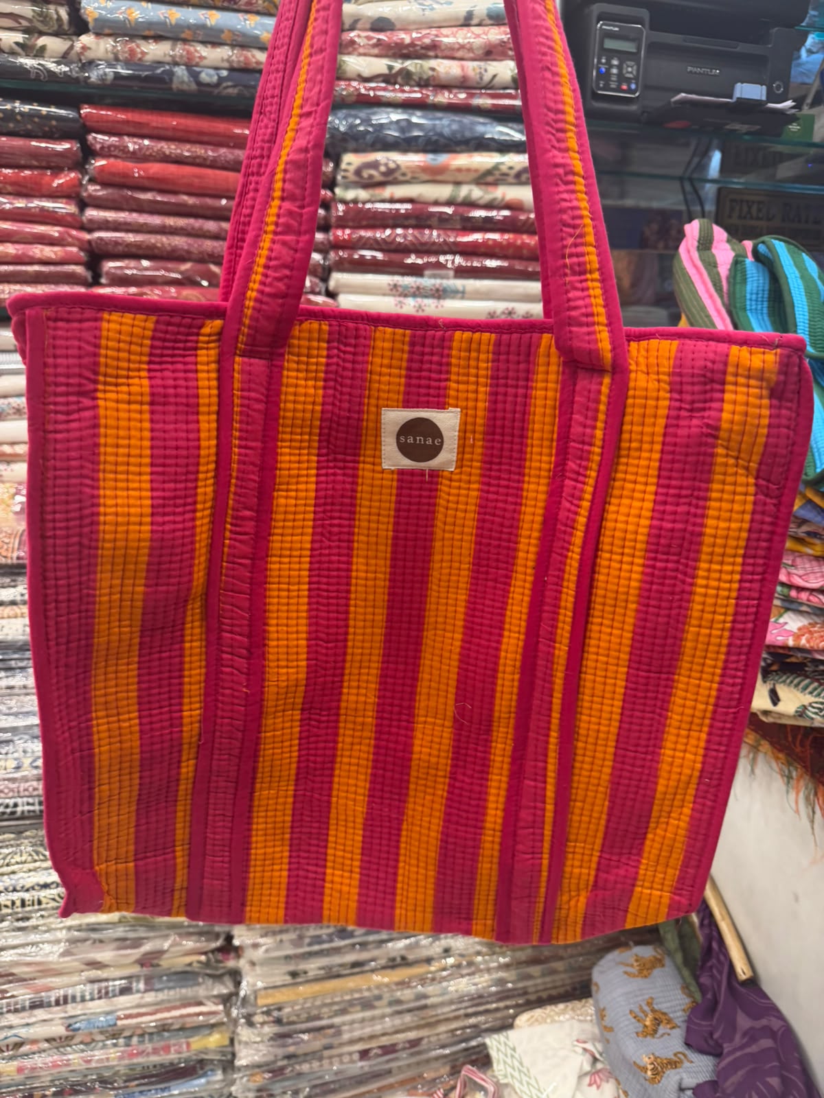 Sunset Stripes Tote