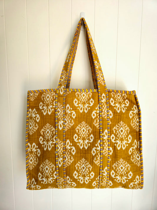 Royal Gold Tote