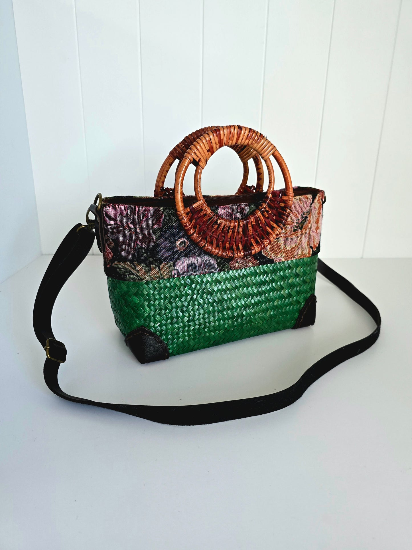 Chada Handbag Emerald Green