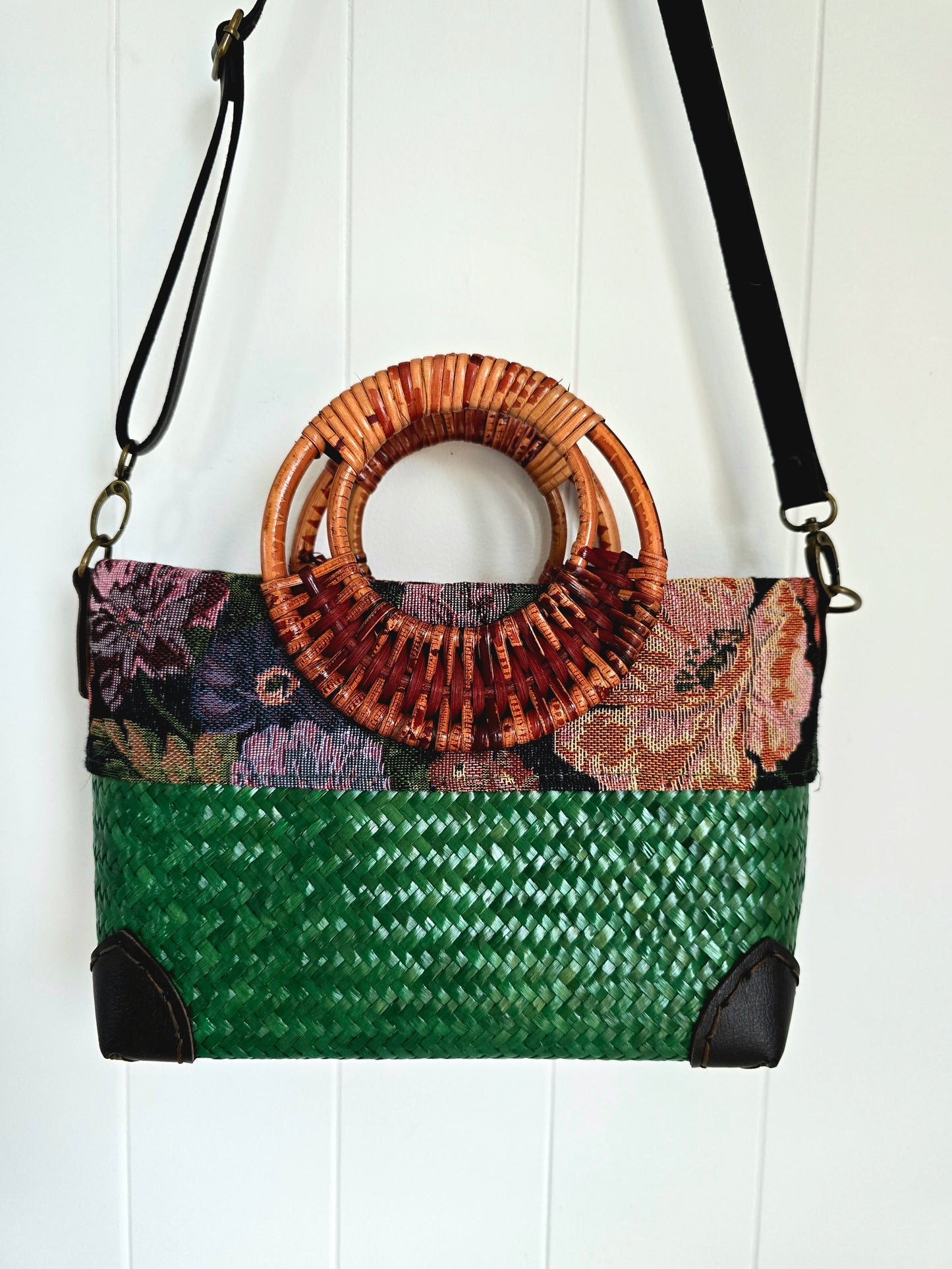 Chada Handbag Emerald Green