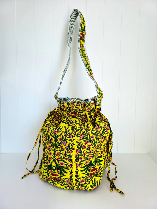 Golden Fleur DS Tote