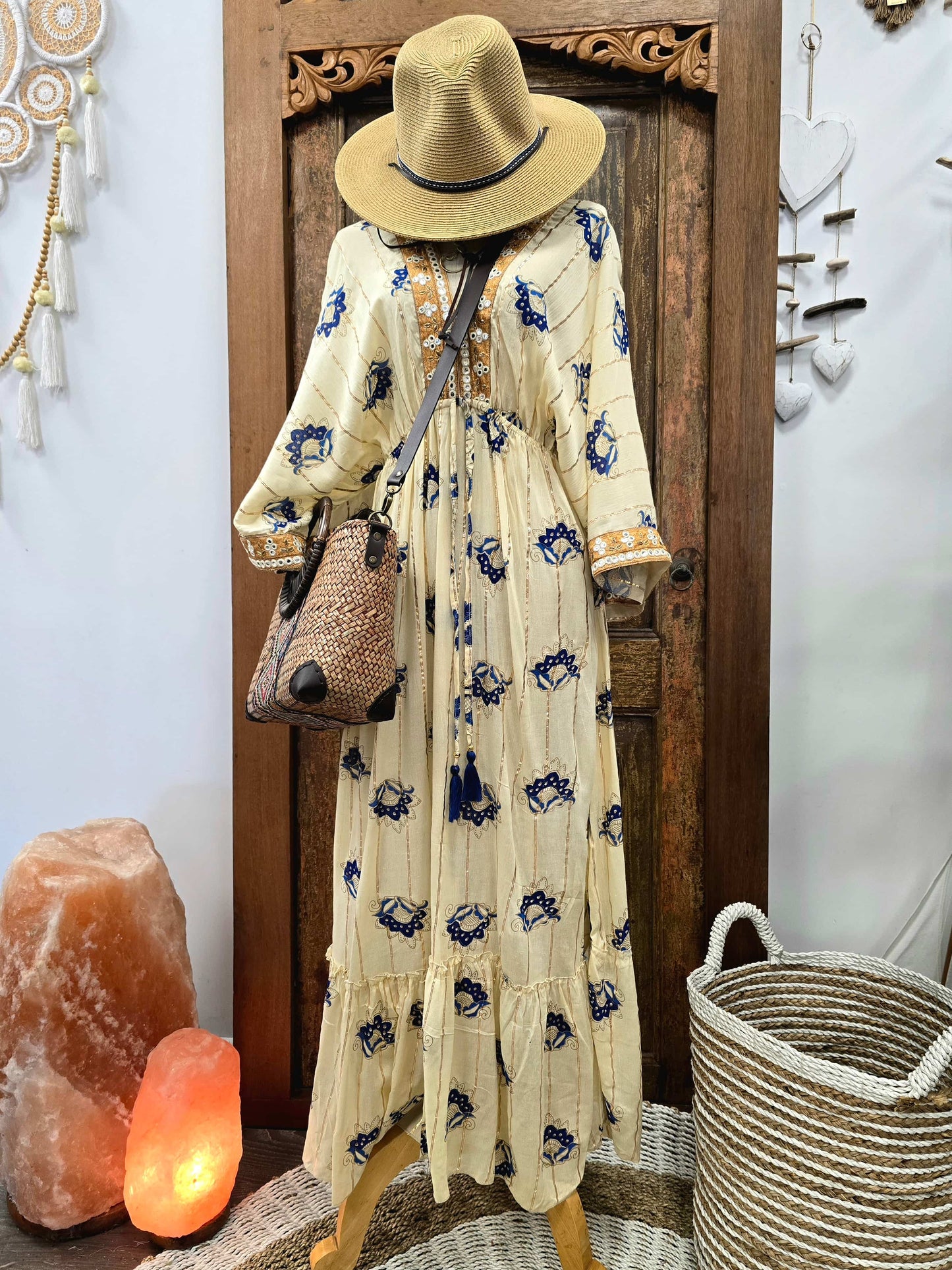 Celeste Maxi Dress | Ivory Collection