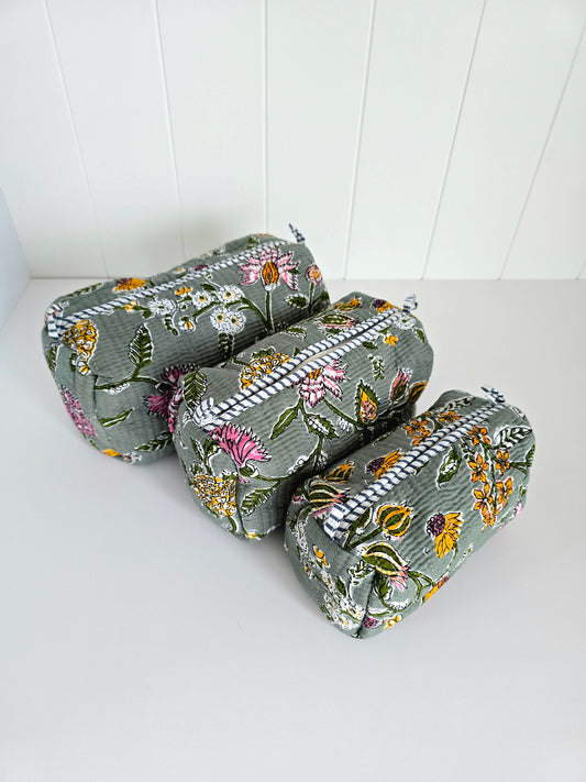Whispering Floral Pouches