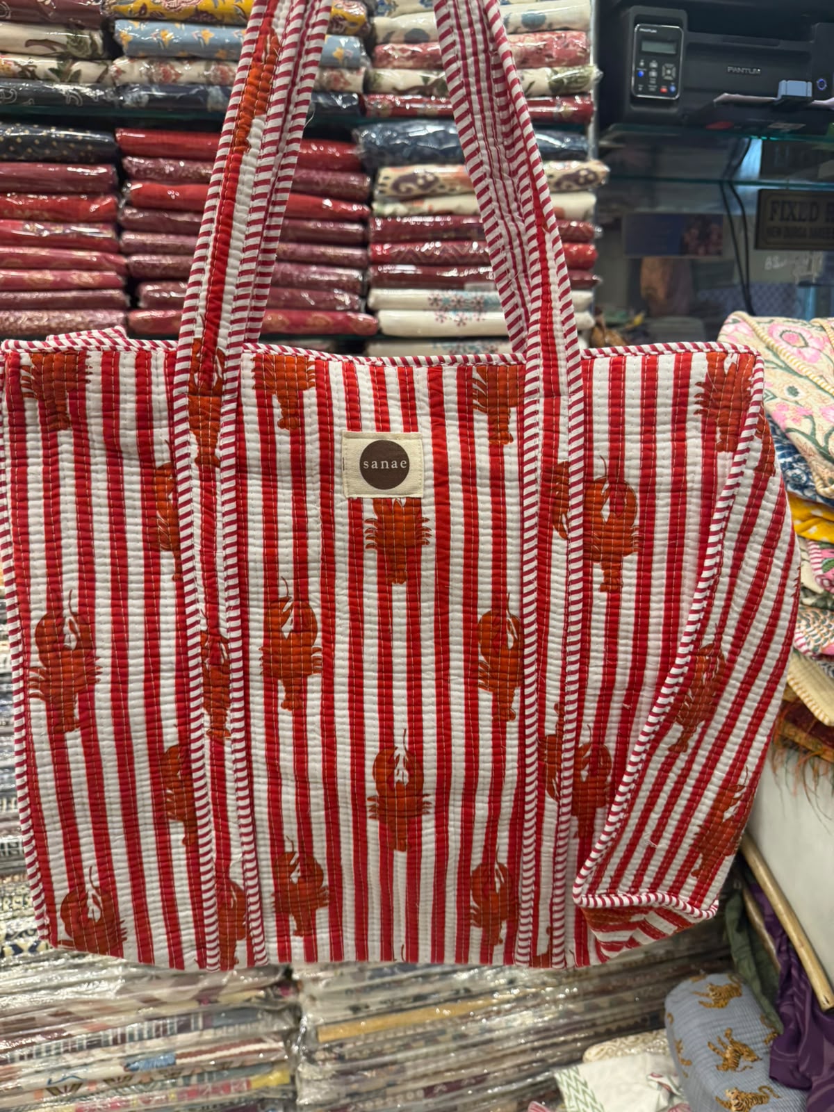 Lobster Club Tote