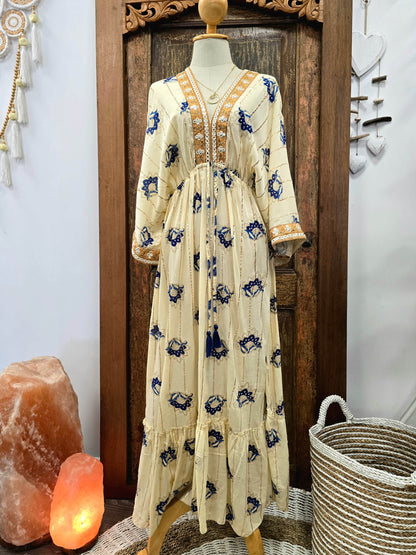 Celeste Maxi Dress | Ivory Collection