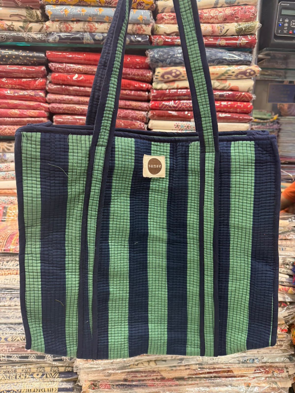 Lagoon Stripes Tote