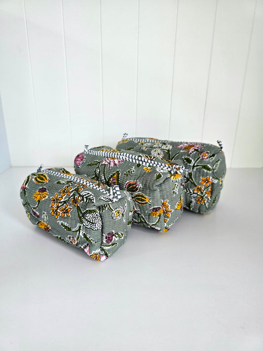 Whispering Floral Pouches