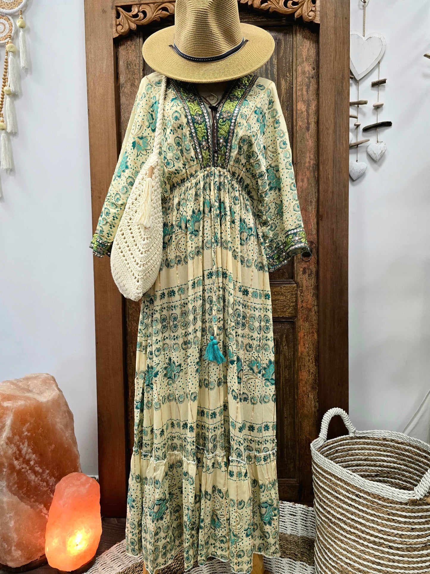 Celeste Maxi Dress | Ivory Collection