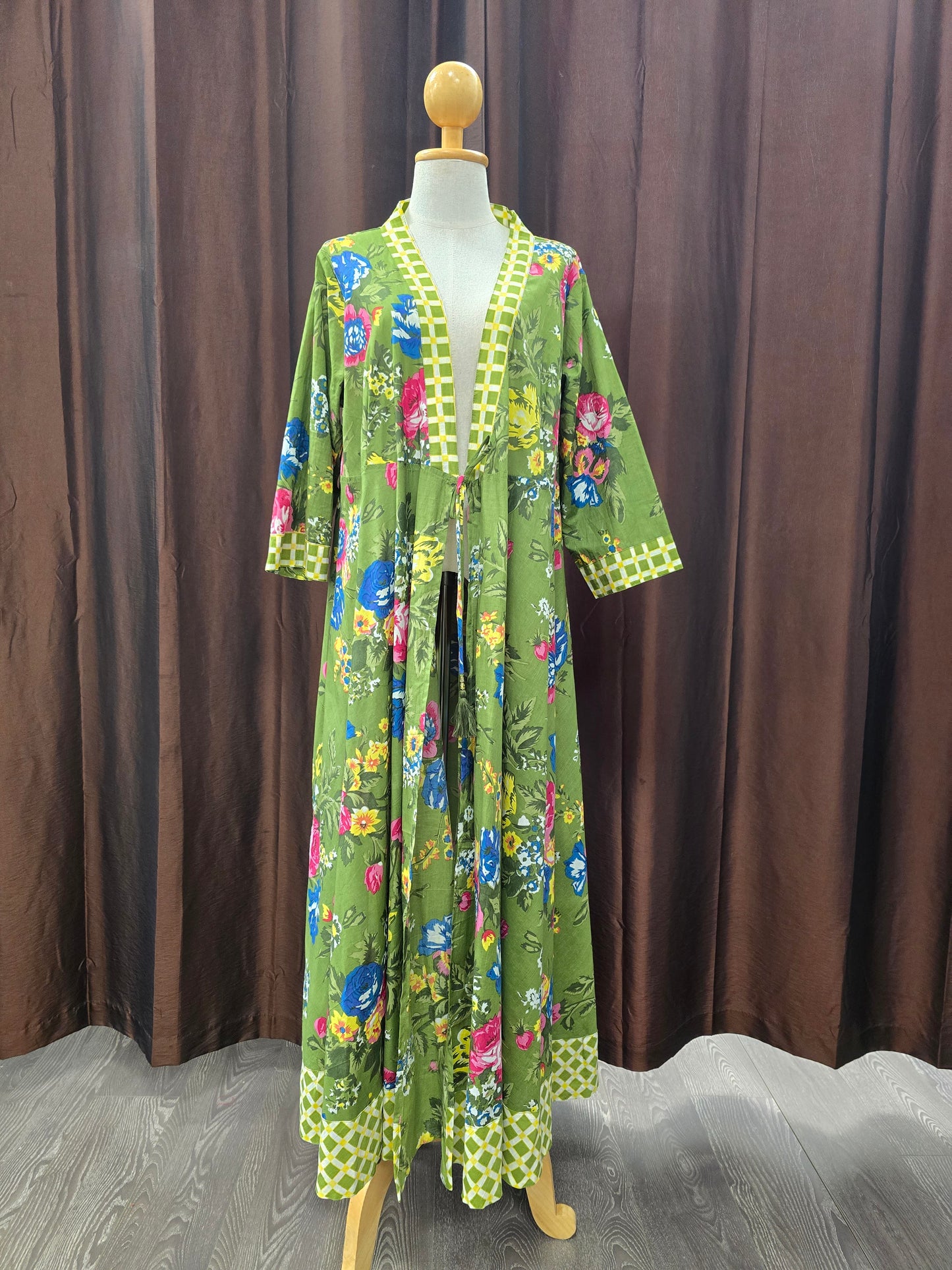 Eoldie Wrap Dress | Crimson Bloom