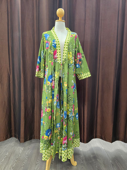 Eoldie Wrap Dress | Crimson Bloom